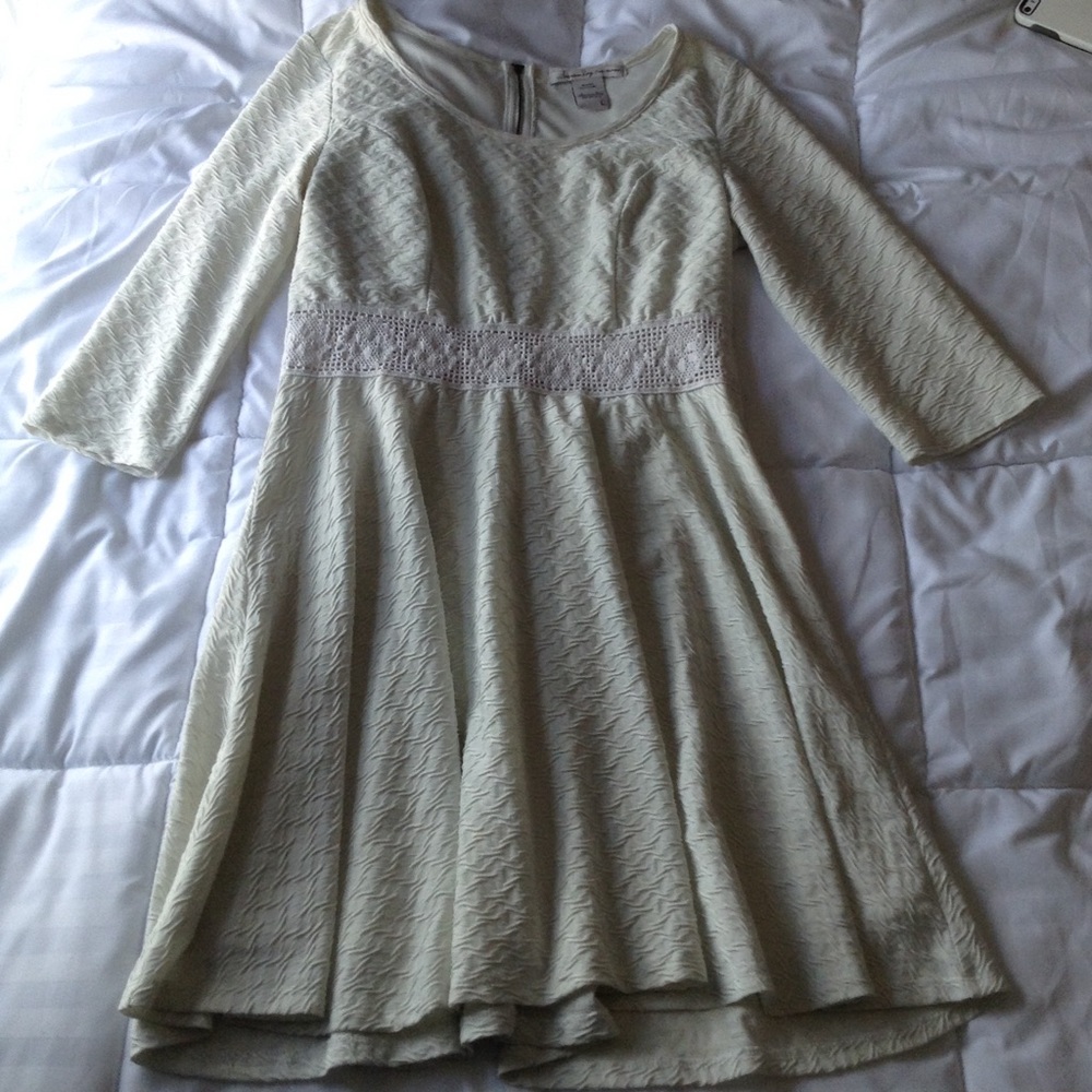 Cream dress